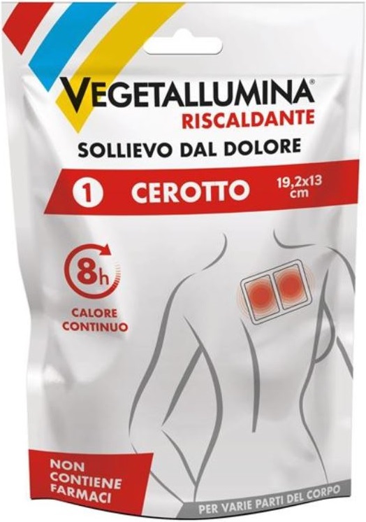 VEGETALLUMINA CEROTTO RISCALDANTE 1 PEZZO - Angeli Pharm