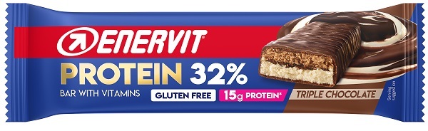 ENERVIT SPORT PROTEIN BAR TRIPLE CHIOCOLATE 45 G - Angeli Pharm