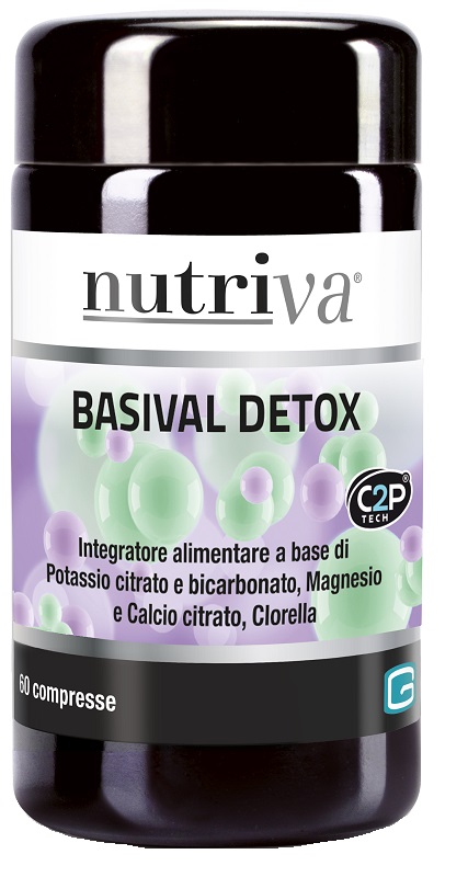 NUTRIVA BASIVAL DETOX 60 COMPRESSE - Angeli Pharm