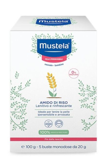 MUSTELA AMIDO DI RISO 100 G - Angeli Pharm