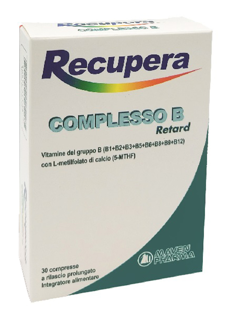 RECUPERA COMPLESSO B RETARD 30 COMPRESSE - Angeli Pharm