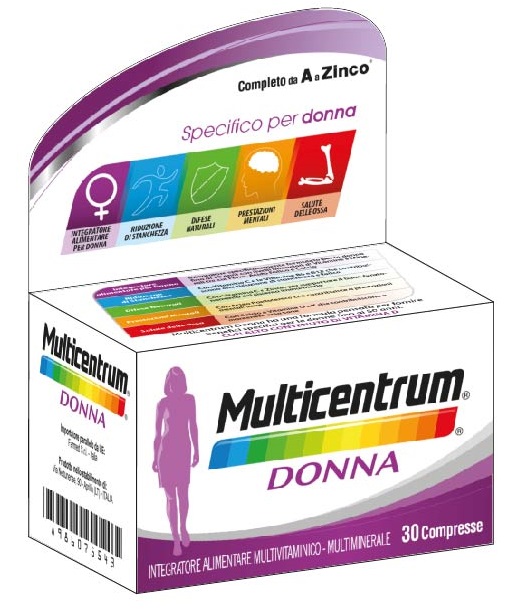 MULTICENTRUM DONNA 30 COMPRESSE - Angeli Pharm