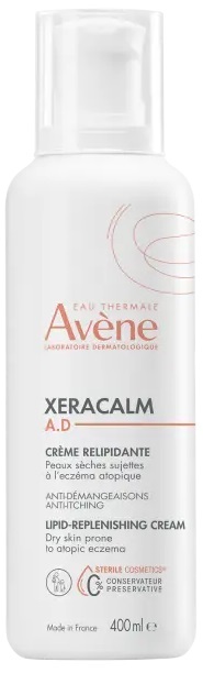 EAU THERMALE AVENE XERACALM AD CREMA LIPORESTITUTIVA 400 ML NUOVA FORMULAZIONE - Angeli Pharm