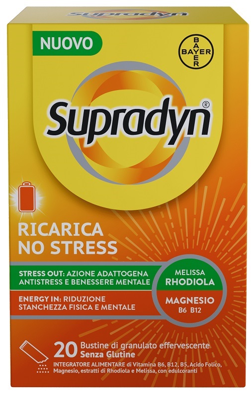 SUPRADYN RICARICA NO STRESS 20 BUSTINE - Angeli Pharm