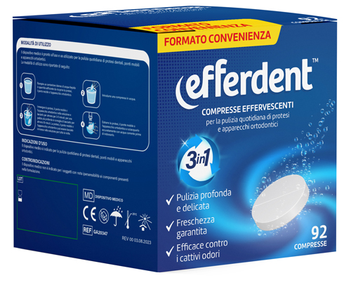 EFFERDENT 92 COMPRESSE EFFERVESCENTI - Angeli Pharm