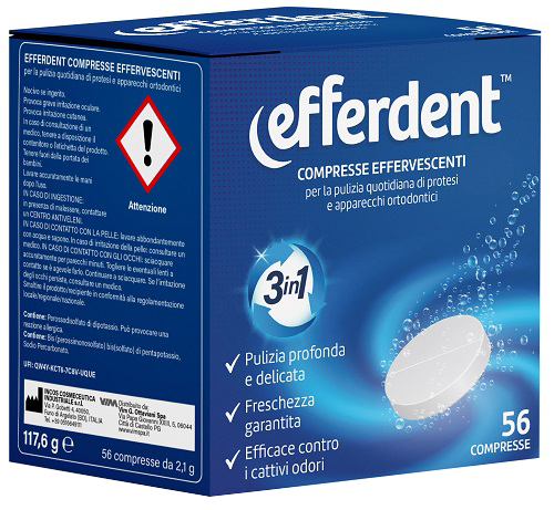 EFFERDENT 56 COMPRESSE EFFERVESCENTI - Angeli Pharm