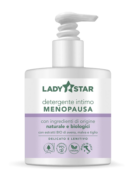 LADYSTAR DETERGENTE INTIMO DONNA IN MENOPAUSA 300 ML - Angeli Pharm