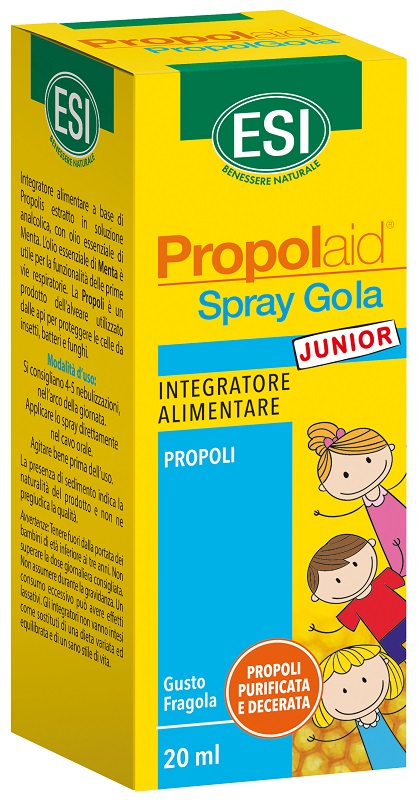 ESI PROPOLAID SPRAY GOLA JUNIOR 20 ML - Angeli Pharm