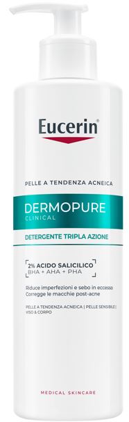 EUCERIN EIS DERMOP DETERGENTE TRIPLA AZIONE 400 ML - Angeli Pharm