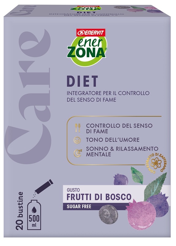 ENERZONA CARE DIET FRUTTI DI BOSCO 20 BUSTINE - Angeli Pharm